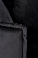 Fauteuil \'Almond\' - Zwart