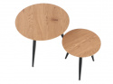 Salontafel \'Forsby\' 2 delen - Eik