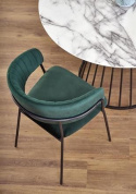 Eettafel \'Alzira\' Rond 110cm - Marmer