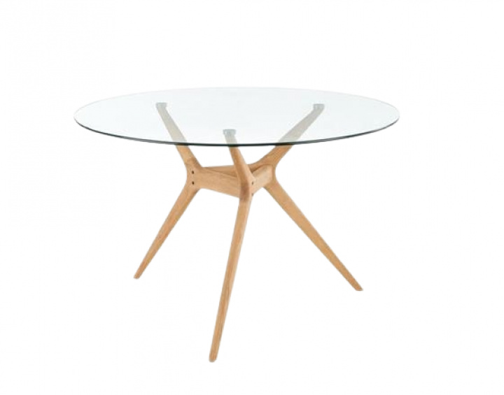 Eettafel \'Ashmore\' Rond 120cm - Eik in de groep Meubels / Tafels / Ronde eettafels bij Reforma (2010001184881)