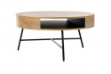 Salontafel \'Vansbro\' - Eik/Zwart