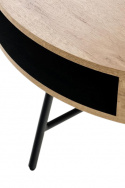 Salontafel \'Vansbro\' - Eik/Zwart