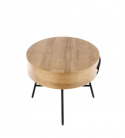 Salontafel \'Sunne\' - Eik/Zwart