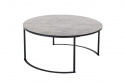 Salontafel \'Forili\' - Grijs/Zwart
