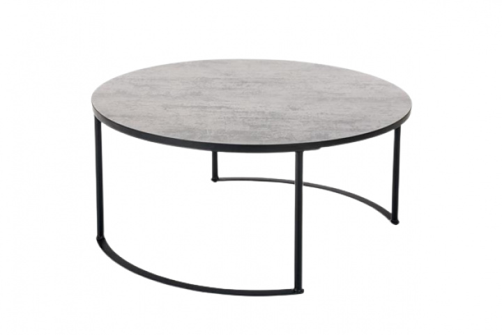 Salontafel \'Forili\' - Grijs/Zwart in de groep Meubels / Tafels bij Reforma (2010001188711)