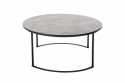Salontafel \'Forili\' - Grijs/Zwart
