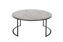 Salontafel \'Forili\' - Grijs/Zwart