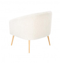 Fauteuil \'Lugnet\' - Crème/Natuur