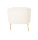 Fauteuil \'Lugnet\' - Crème/Natuur