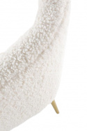 Fauteuil \'Lugnet\' - Crème/Natuur