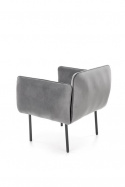 Fauteuil \'Cabra\' - Grijs / Zwart
