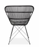 Tuinstoel \'Solis\' - Zwart rotan