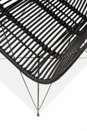 Tuinstoel \'Solis\' - Zwart rotan