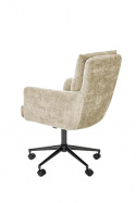 Bureau stoel \'Merida\' - Beige/Zwart