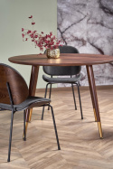 Eettafel \'Prime\' Rond 110cm - Notenhout