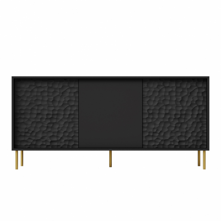 Dressoir \'Bullet\' - Zwart in de groep Meubels / Planken & opslag / Kasten en dressoirs bij Reforma (2010001194453)