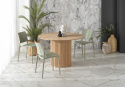 Eettafel \'Lopez\' rond 120cm - Natuurlijk