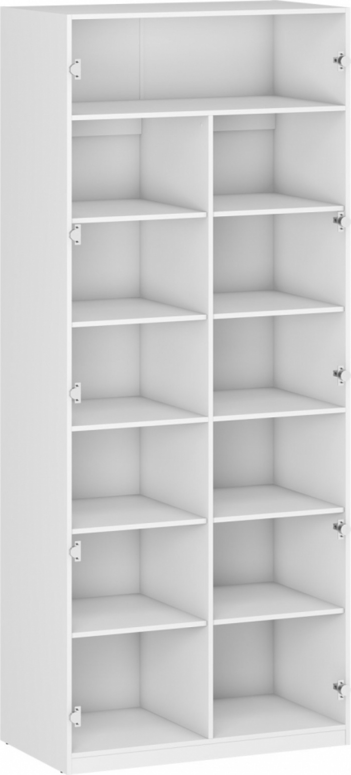 Modulenkast \'Flex\' - Wit in de groep Meubels / Planken & opslag / Kasten en dressoirs bij Reforma (2010001197034)