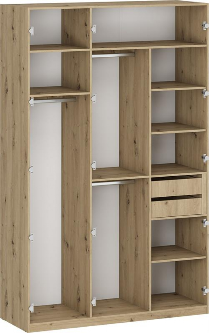 Modulkast \'Flex\' - Artisan eik in de groep Meubels / Planken & opslag / Kasten en dressoirs bij Reforma (2010001197058)