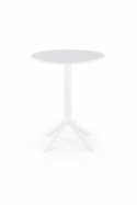 Eettafel \'Calvo\' Rond 60cm - Wit