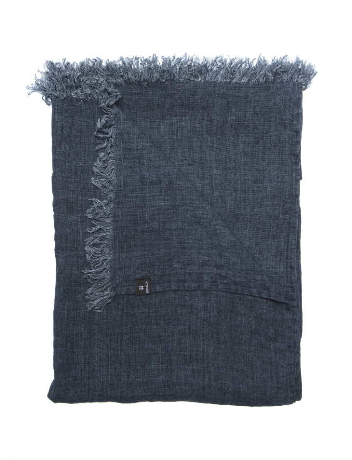Plaid \'Levelin\' 140X240 - Blauw in de groep Inrichting / Textiel / Plaids & dekens bij Reforma (20113140215)