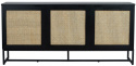 Sideboard \'Sailor\' - Zwart/Natuur