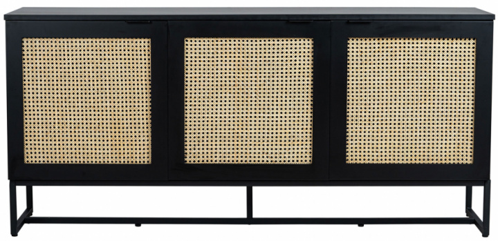 Sideboard \'Sailor\' - Zwart/Natuur in de groep Meubels / Planken & opslag / Sideboards bij Reforma (20117-3)