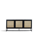 Sideboard \'Sailor\' - Zwart/Natuur