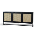 Sideboard \'Sailor\' - Zwart/Natuur