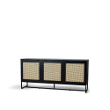 Sideboard \'Sailor\' - Zwart/Natuur