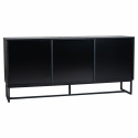 Sideboard \'Sailor\' - Zwart/Natuur