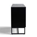 Sideboard \'Sailor\' - Zwart/Natuur