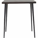 Tafel \'Slated\' 70x76cm - Zwartgevlekt