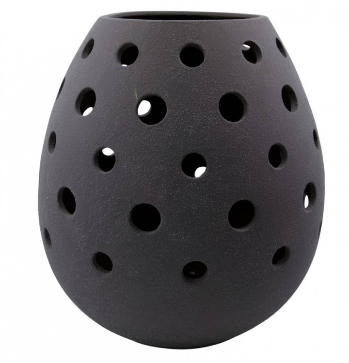 Kaarsenhouder \'Artie\' - Grijs in de groep Inrichting / Decoratie / Kaarsenhouders & Lantaarns bij Reforma (203841141)