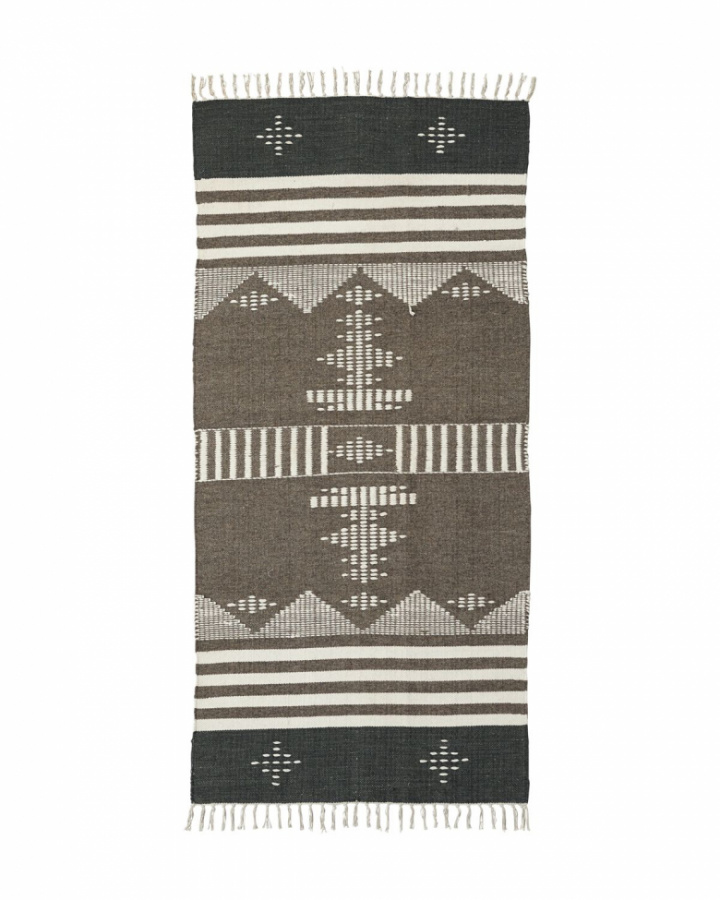 Tapijt \'Coto\' 200x90cm - Bruin in de groep Inrichting / Vloerkleden bij Reforma (205080040)