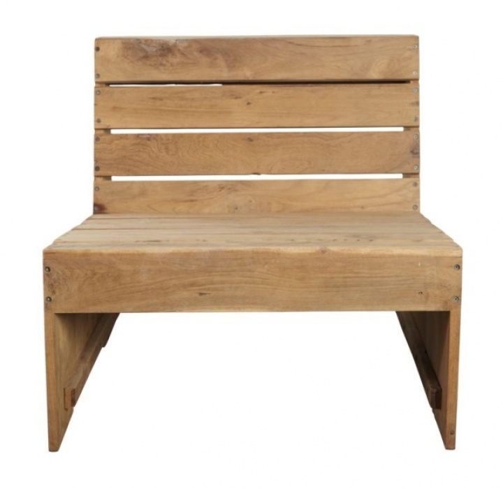 Lounge stoel \'Woodie\' - Natuur in de groep Meubels / Tuinmeubelen / Lounge meubels bij Reforma (205650800)