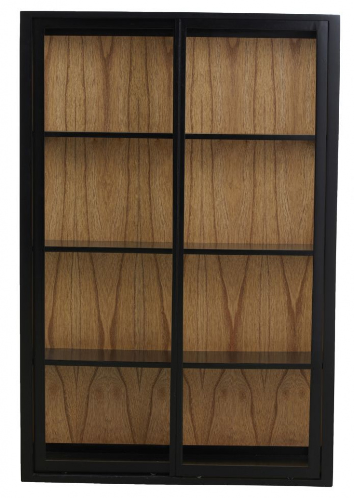 Wandkast \'BEI\' - Zwart in de groep Meubels / Planken & opslag / Kasten en dressoirs bij Reforma (2058)