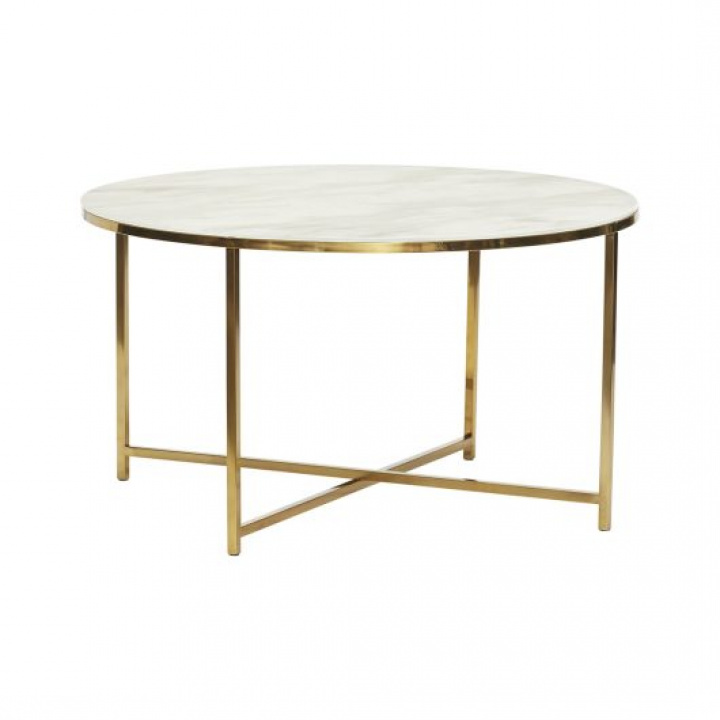 Bijzettafel \'Pond\' - Wit in de groep Meubels / Tafels / Salontafels bij Reforma (20612)