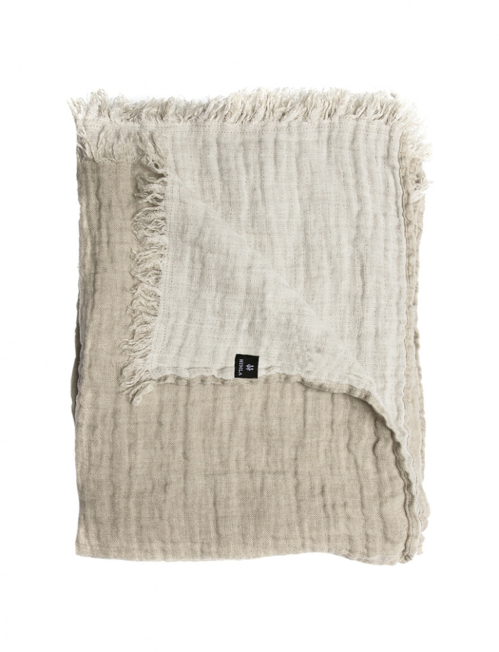 Deken \'Hannelin\' 130x170 - Natuurlijk in de groep Inrichting / Textiel / Plaids & dekens bij Reforma (20691721-02)