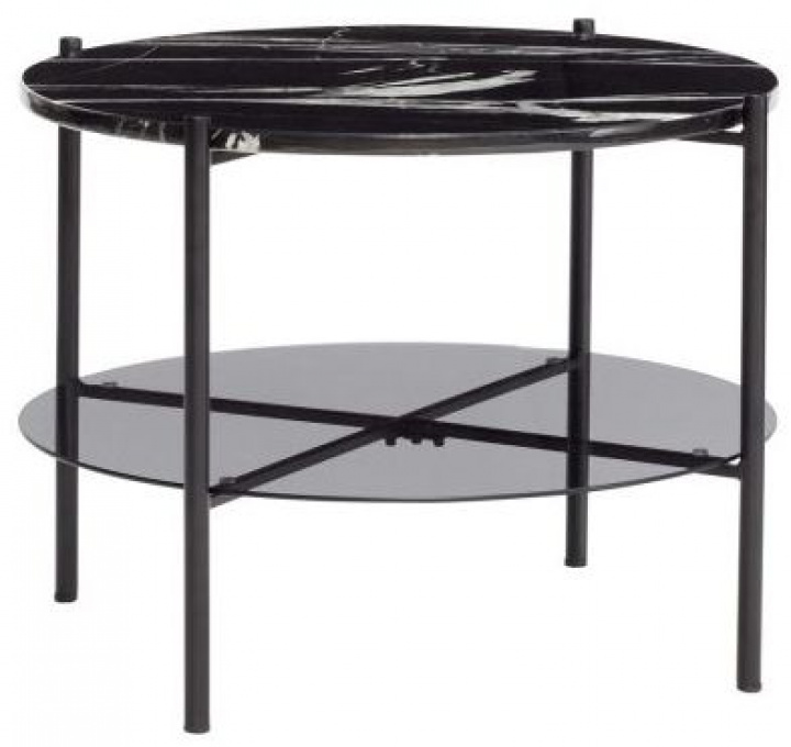 Bijzettafel \'Smoked\' - Marmer in de groep Meubels / Tafels / Bijzettafels bij Reforma (20805)