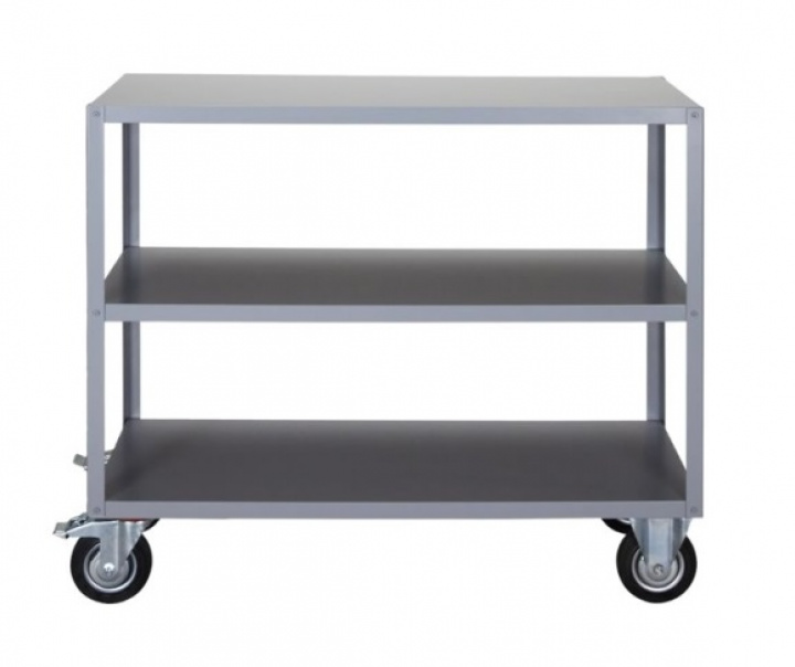 Wagen \'Trolley\' 101cm - Grijs in de groep Meubels / Tafels / Servicetrolleys & Rollende tafels bij Reforma (208583012)