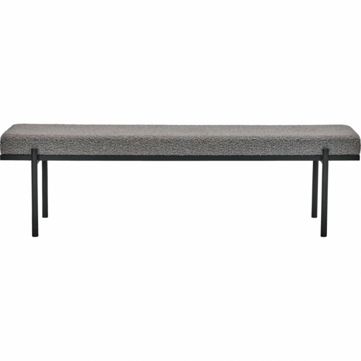 Bank \'Lao\' 160x45cm - Grijs in de groep Meubels / Zitmeubels / Banken bij Reforma (209340601)