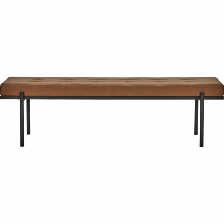 Bank \'Lao\' 160x45cm - Goudbruin in de groep Meubels / Zitmeubels / Banken bij Reforma (209340602)