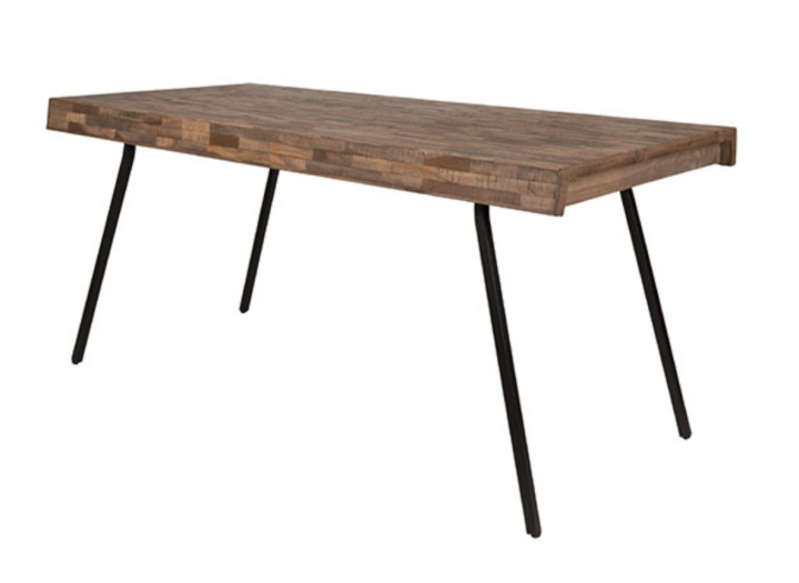 Eettafel \'Suri\' - Teak/Staal in de groep Meubels / Tafels / Eettafel bij Reforma (2100010)