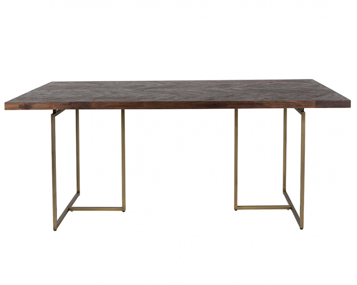 Eettafel \'Class\' 180x90cm - Bruin in de groep Meubels / Tafels / Eettafel bij Reforma (2100013)