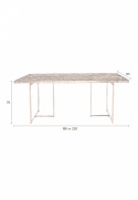 Eettafel \'Class\' 180x90cm - Bruin
