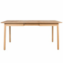 Tafel \'Glimpse\' 120-162x80cm - Eik