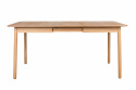 Tafel \'Glimpse\' 120-162x80cm - Eik