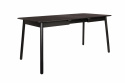Tafel \'Glimpse\' 120-162x80 cm - Zwart