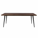 Eettafel \'Alagon\' 200x90cm - Bruin